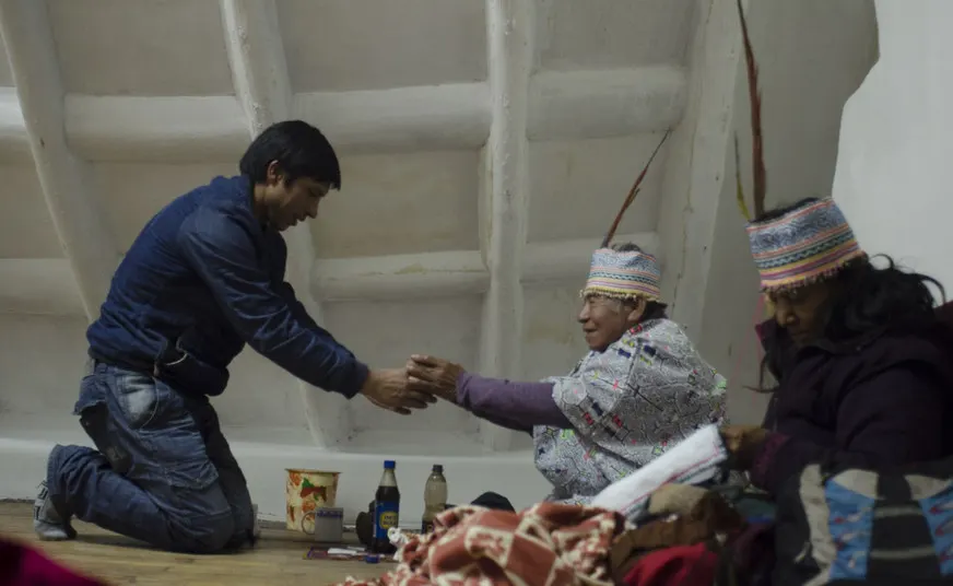 Ayahuasca ceremony in Cusco valley