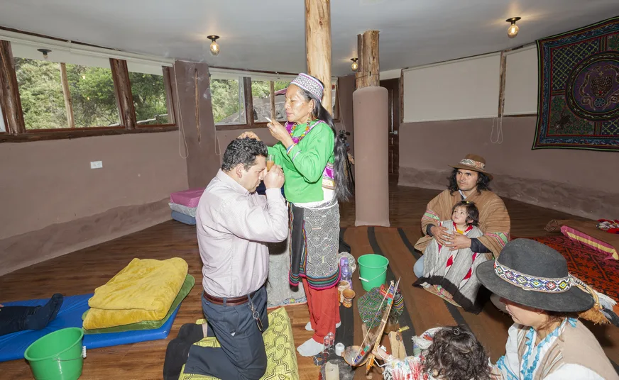 Heart-opening experience in Ayahuasca ceremony