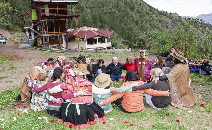 Connection to power plant in Wachuma ceremony