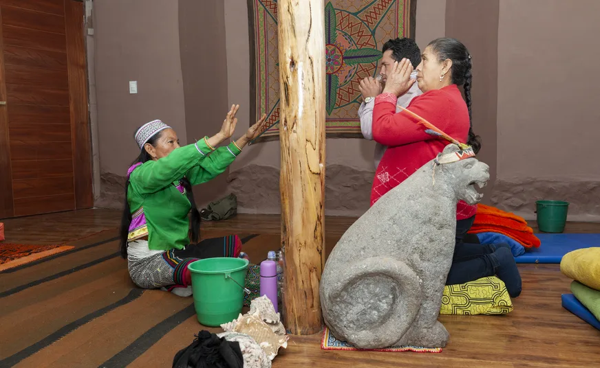 Traditional instruments in Wachuma ceremony