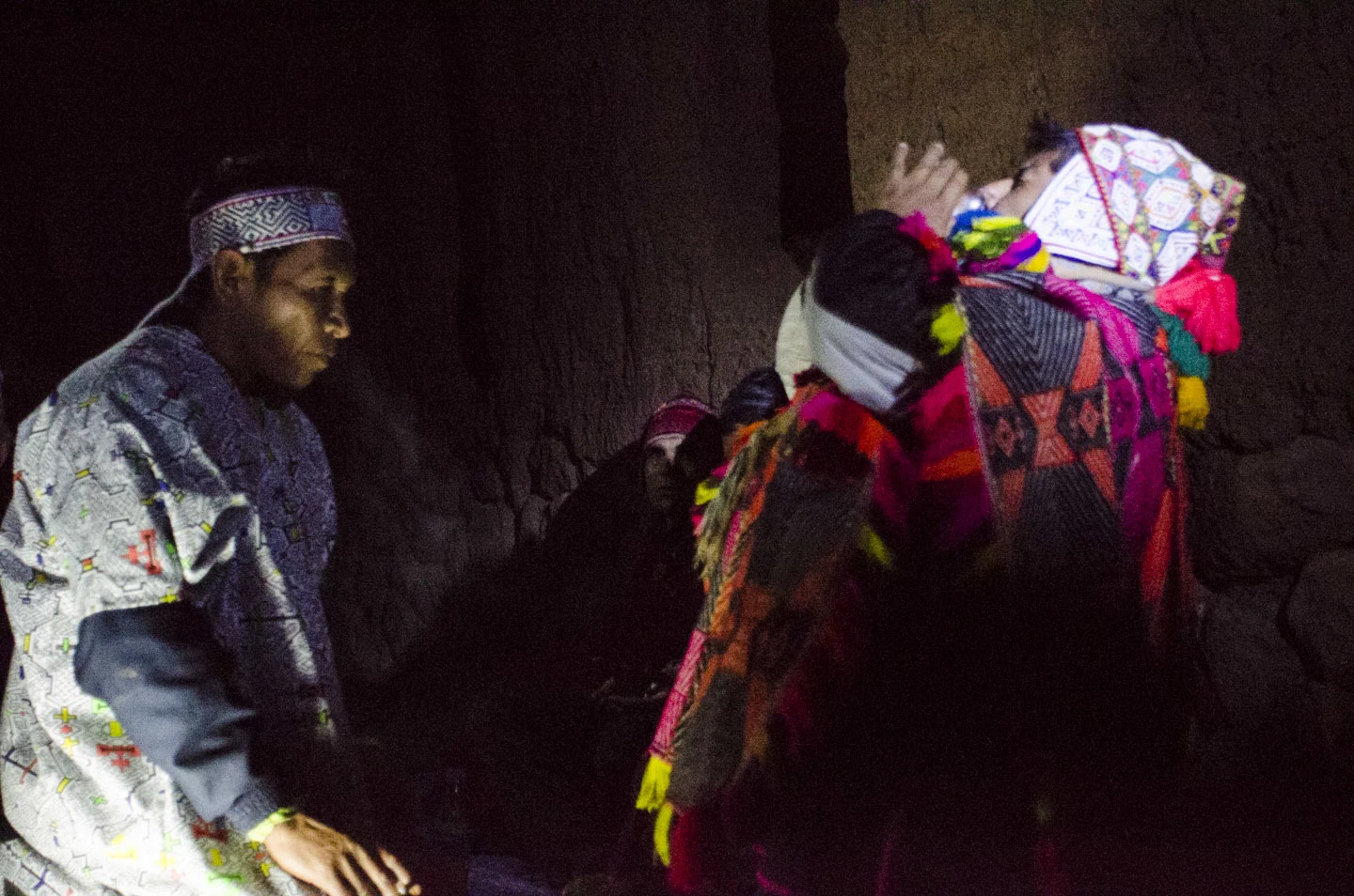 Karpay ritual led by Andean shamans in the Ausangate region of Cusco