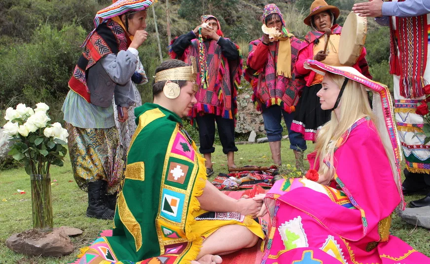 Two-day spiritual marriage in Cusco inspired by Inca traditions