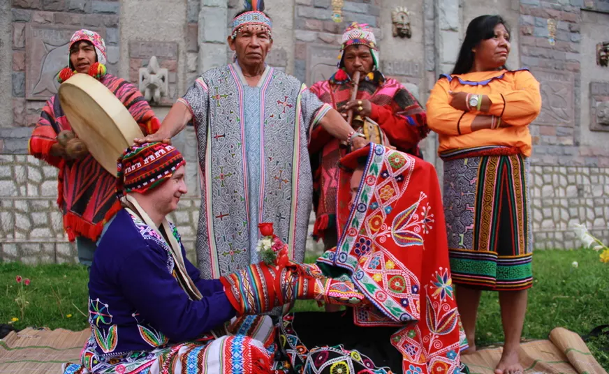 Six-day Inka marriage celebration in Cusco with love and energy rites