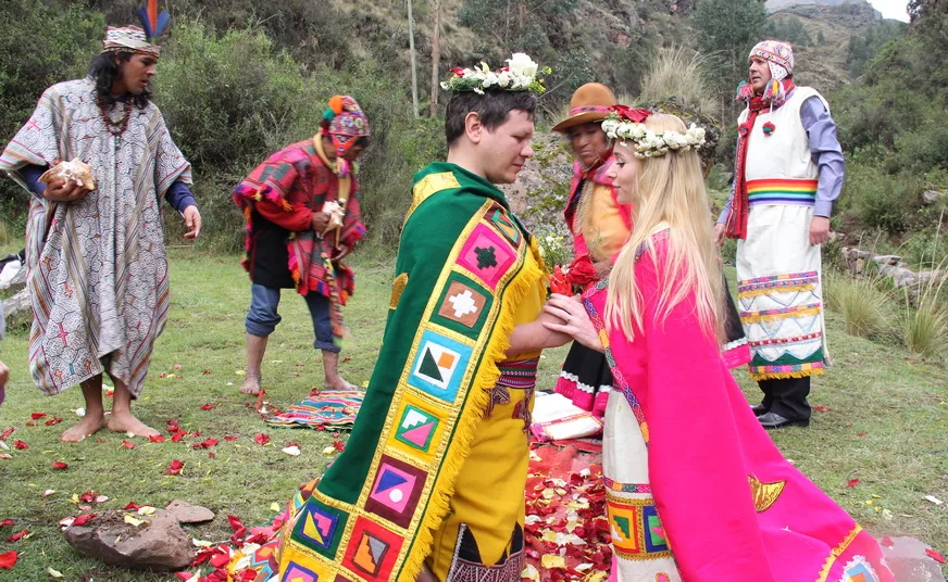 1-day Inka marriage ceremony in Cusco with sacred Andean rites