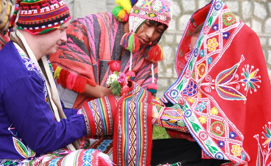 Mystical wedding retreat in Cusco, Peru with sacred Andean guidance