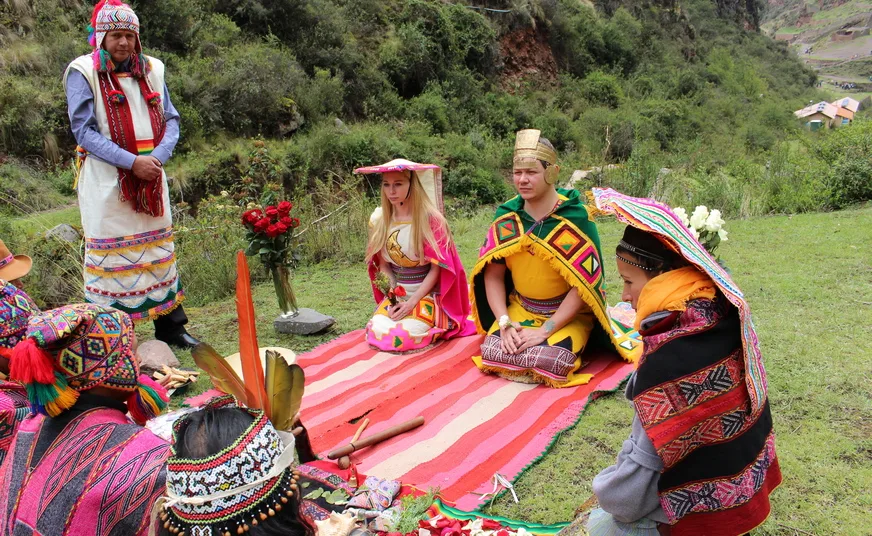 Shamanic love union ceremony in Cusco with Andean mysticism